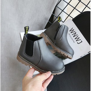 Boot da bé gái trẻ em thiết kế Hàn Quốc đơn giản phối đồ cực xinh