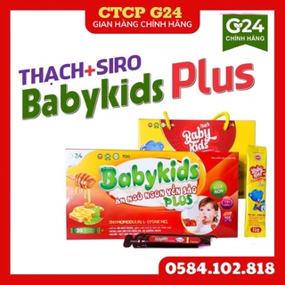 Babykids ăn ngủ ngon yến sào chính hãng cải thiện chứng biếng ăn bé hấp thụ tốt khoẻ mạnh ngủ ngon tăng sức đề kháng
