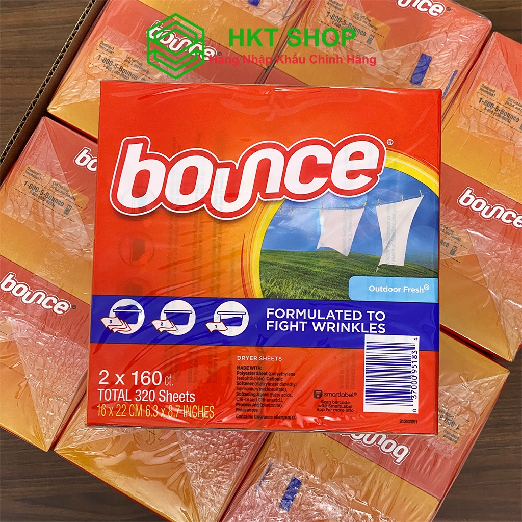 Giấy thơm quần áo Bounce Mỹ - HKT Shop