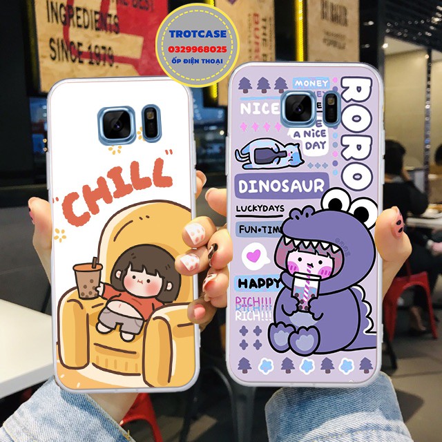 [ HOT ] Ốp lưng Samsung Note Fe/S6/S6 edge /S7/S7 edge- ốp dẻo in hình gấu đen đủ mã , gấu đen guitar và gấu đen đội mũ | BigBuy360 - bigbuy360.vn