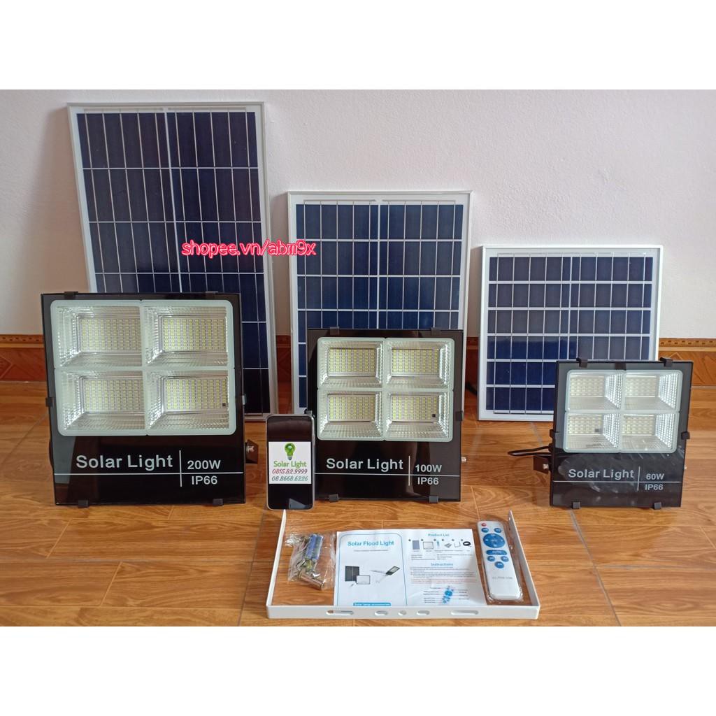 200W ĐÈN PHA LED NĂNG LƯỢNG MẶT TRỜI , Solar Light , IP66 chống nước , NHÔM ĐÚC NGUYÊN KHỐ ABM Solar