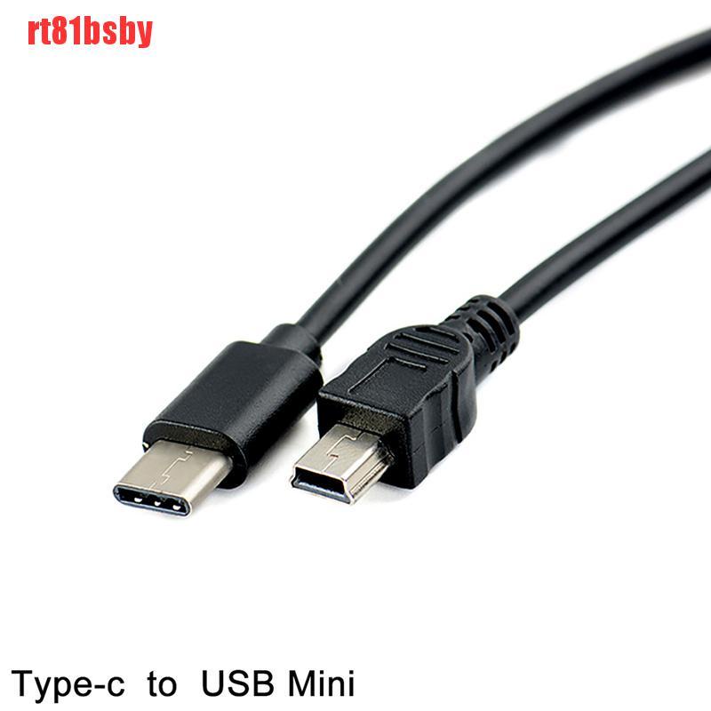 Dây Cáp Chuyển Đổi USB Type-C Sang Mini USB Type C rt81bsby