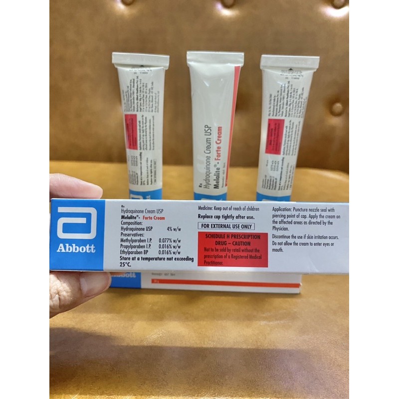 Kem loại bỏ thâm, nám, tàn nhang Hydroquinone 4% - Abbott Ấn Độ 30g, | BigBuy360 - bigbuy360.vn