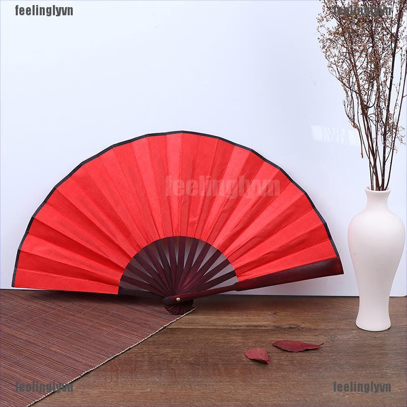 Quạt lụa nan tre phong cách Nhật Bản | BigBuy360 - bigbuy360.vn