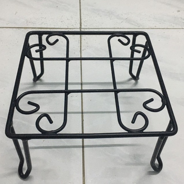 Combo Đế Lót Chậu Cây, Kệ Lót Đồ Gia Dụng, Vĩ Lót Đa Năng (Chân Cao 12-15cm)