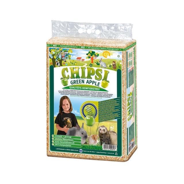 Mùn cưa Chipsi 60L (3,2kg) - lót chuồng cho hamster, nhím, thỏ, bọ...