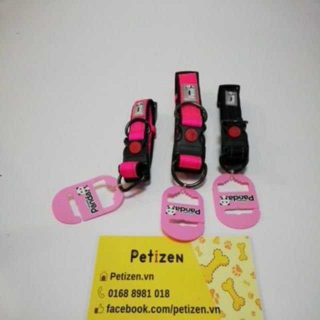 Vòng đeo cổ chó mèo bản dày từ 1.5cm-2.5cm