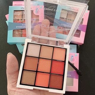Phấn Mắt 9 Màu Kèm Cọ