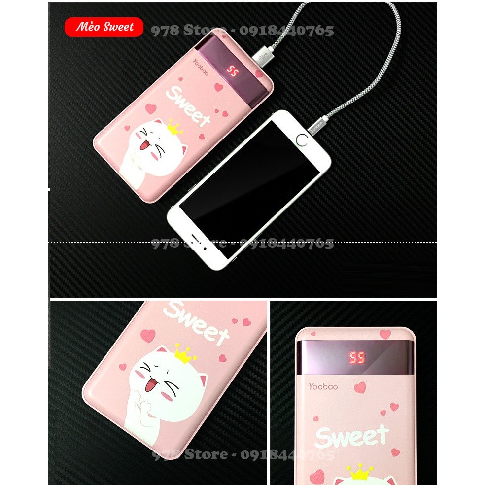 [CHÍNH HÃNG] Pin sạc dự phòng Yoobao P10000L 10000mAh -Pin dự phòng Yoobao S10-1 | BigBuy360 - bigbuy360.vn