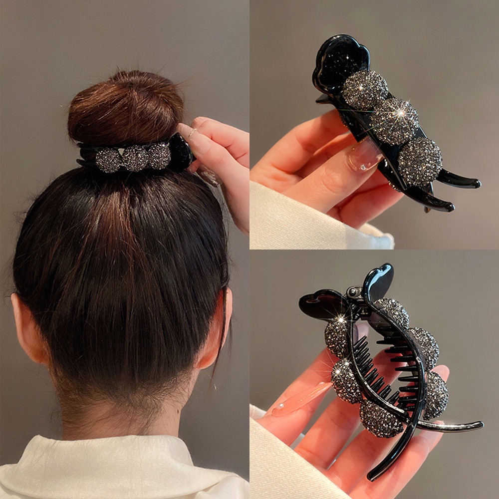 Kẹp Tóc Đính Hoa Trà Và Ngọc Trai Thời Trang