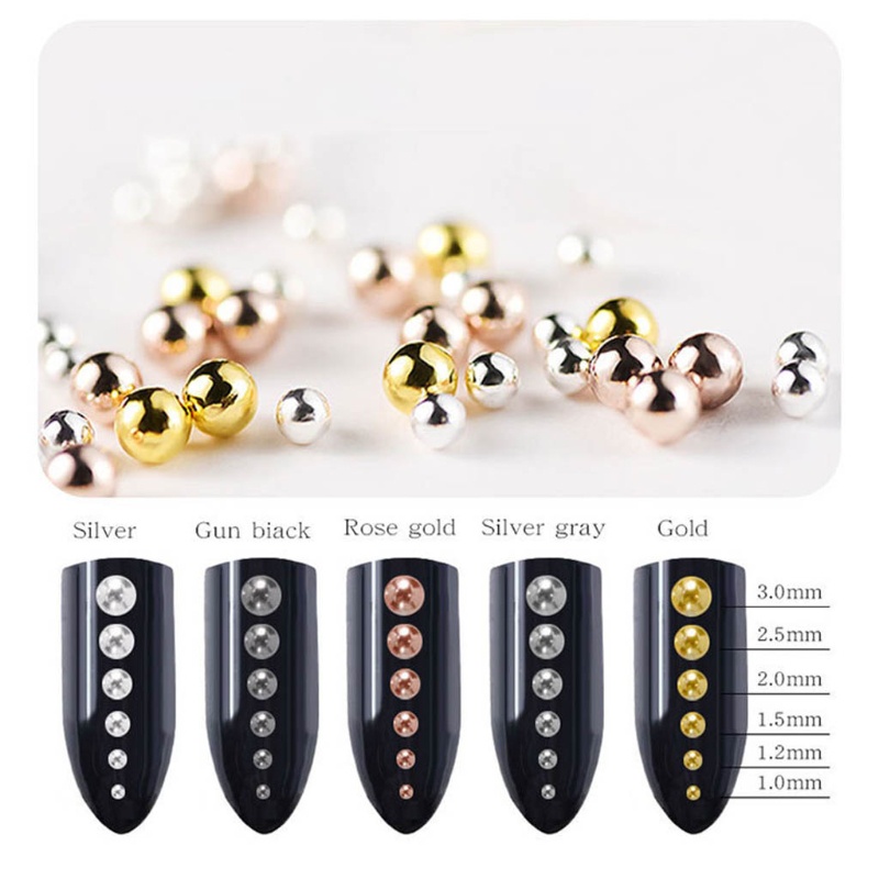 Hộp Hạt Thép 12 Ngăn Dùng Trang Trí Móng Tay Nghệ Thuật