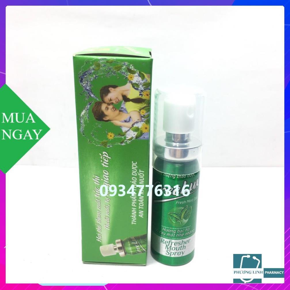 Greelux Xịt thơm miệng thảo dược