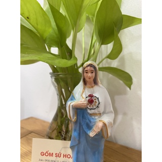 Tượng công giáo Mẹ trái tim 15cm