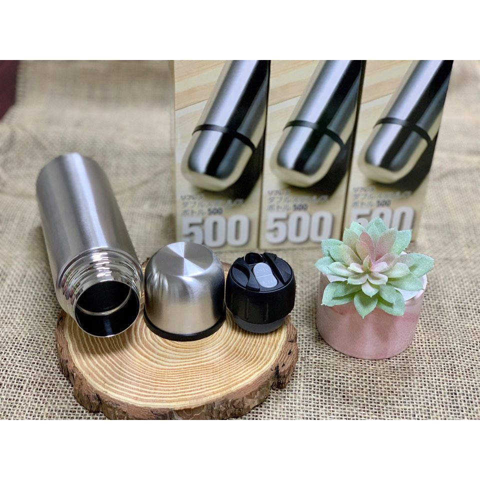 Bình nước giữ nhiệt refresh dung tích 500ml Nhật Bản