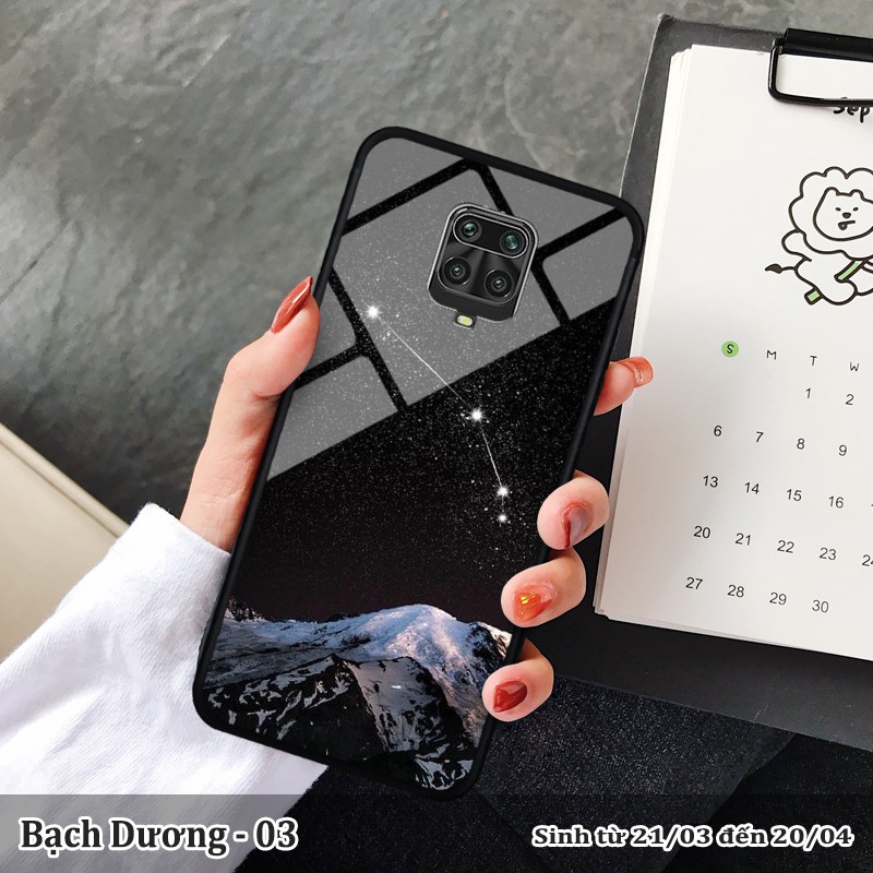 Ốp kính Xiaomi REDMI NOTE 9S/ NOTE 9 PRO in cung hoàng đạo