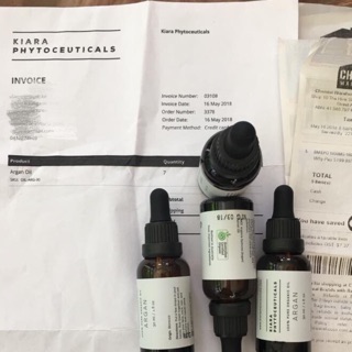 Dầu dưỡng da Kiara Argan Oil (argan kiara phytoceutical)