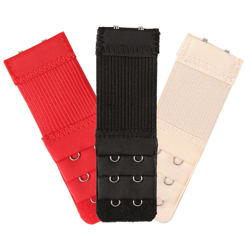 2 Móc 3 Hàng Dây Áo Ngực Co Giãn Có Thể Điều Chỉnh Dây Đeo Sau Lưng