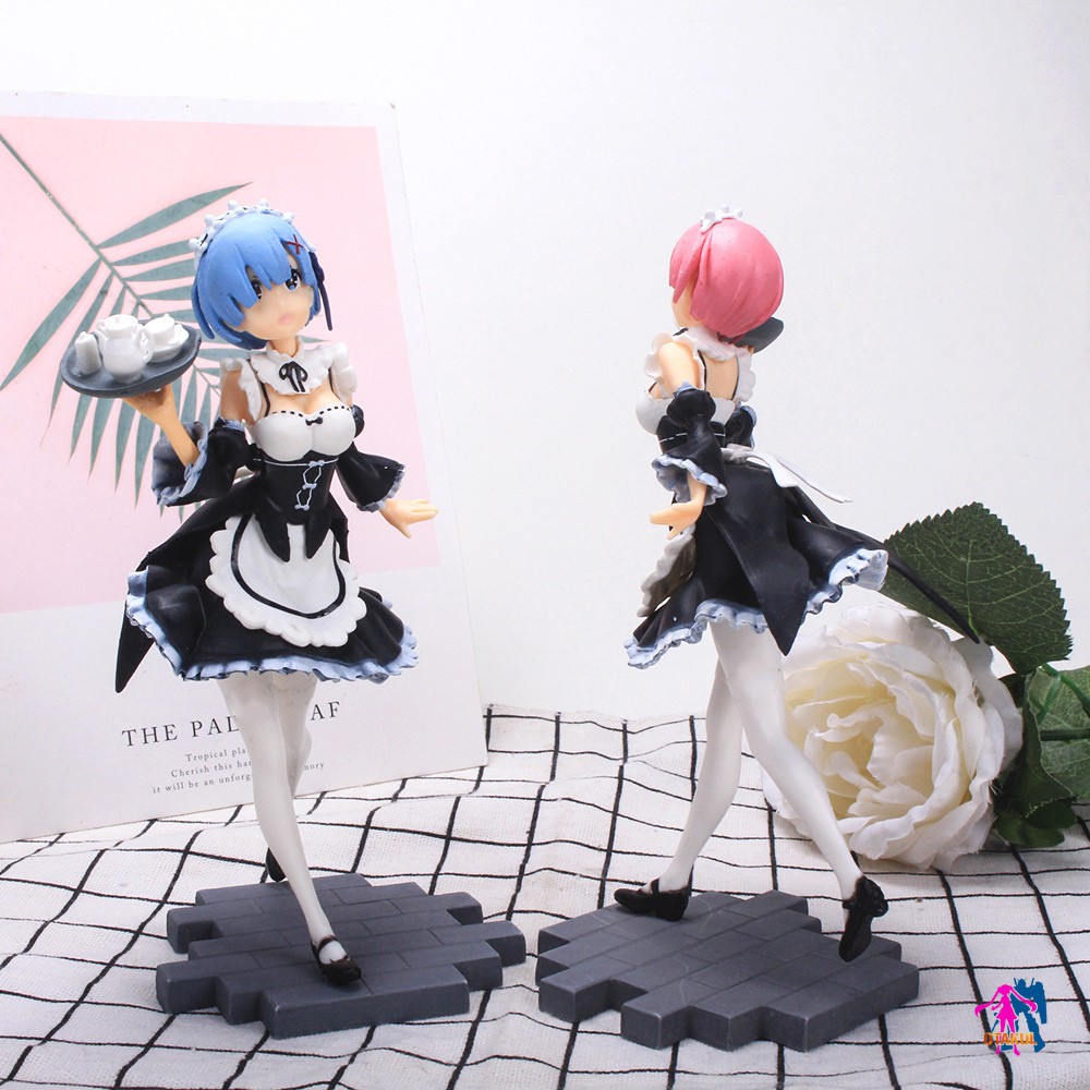 Mô Hình Figure Rem Ram Hầu Gái - RE: ZERO Tỉ Lệ 1/7 (NOBOX)