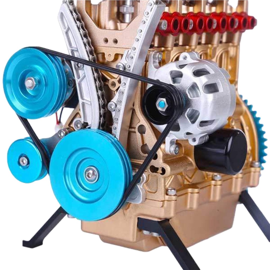Bộ 4 Mô Hình Động Cơ Xe Hơi Bằng Nhựa Resin Sáng Tạo Trang Trí Cho Người Lớn/Trẻ Em