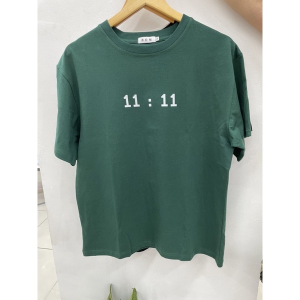 Áo Thun Unisex In 11:11 Chất Liệu Cotton 100%