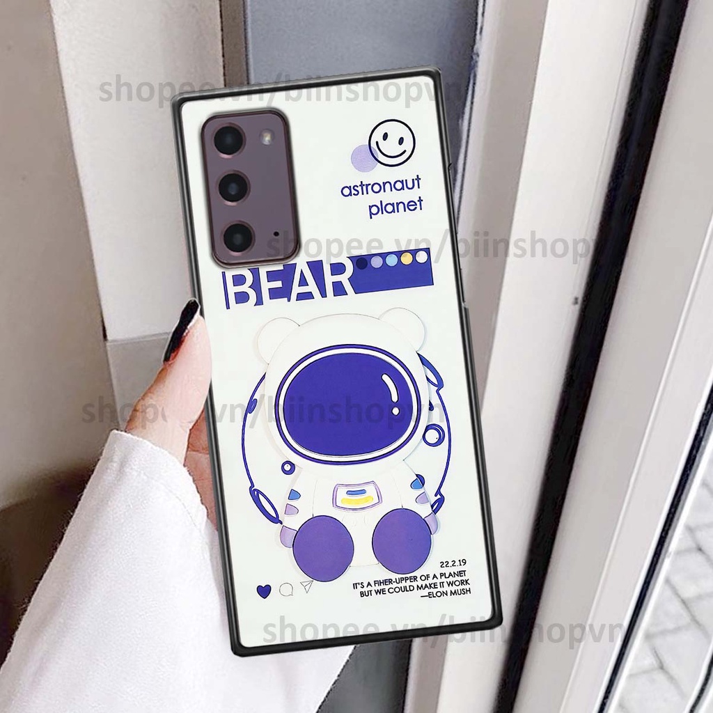 Ốp Samsung Note 20 hình gấu bear brick đẹp độc lạ, thời trang, cá tính