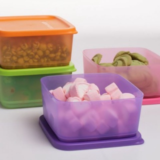 Tupperware - Bộ trữ mát 4 hộp small square 650ml