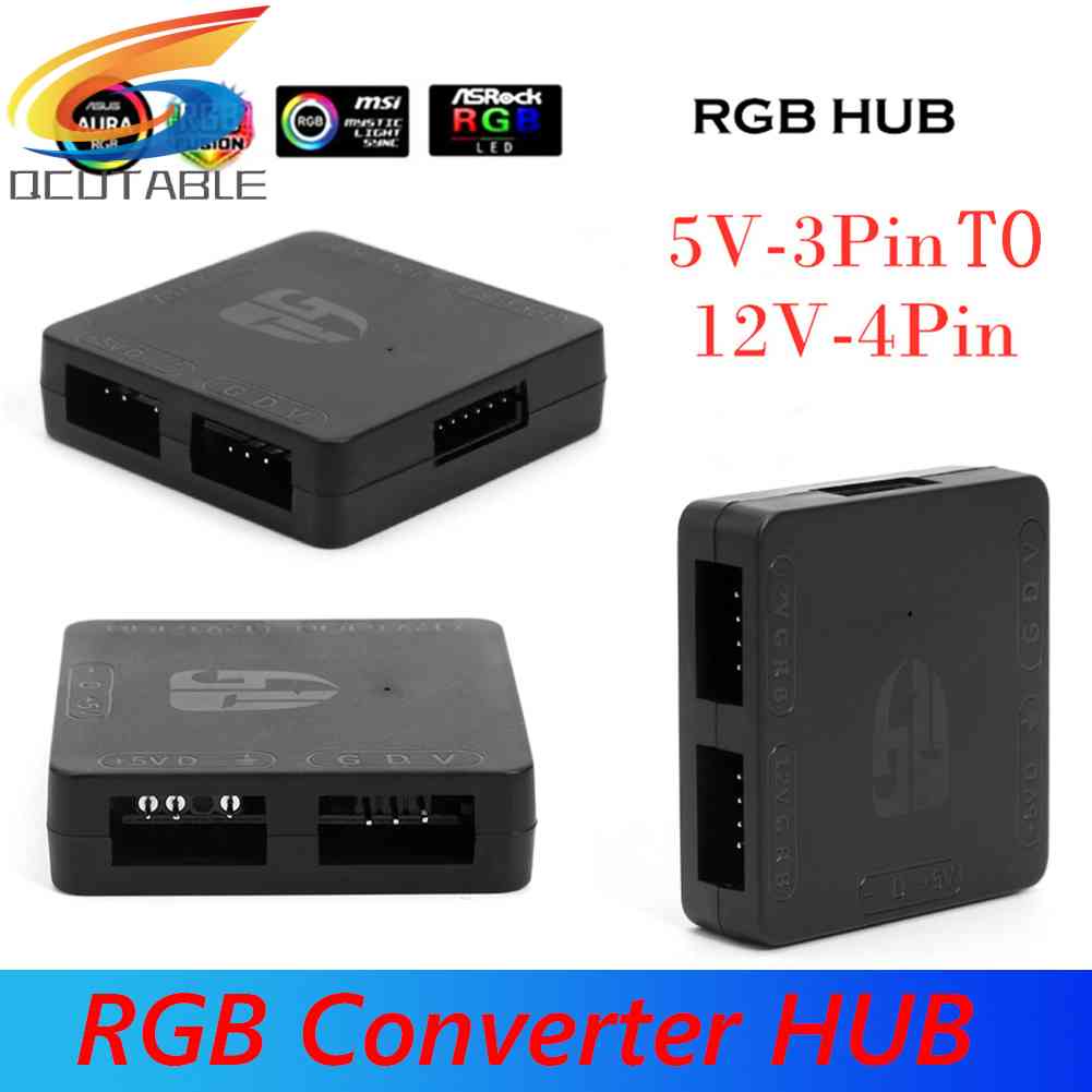 Bộ ChuyểN ĐổI RGB 5V Sang 12V 3Pin Sang 4Pin ARGB