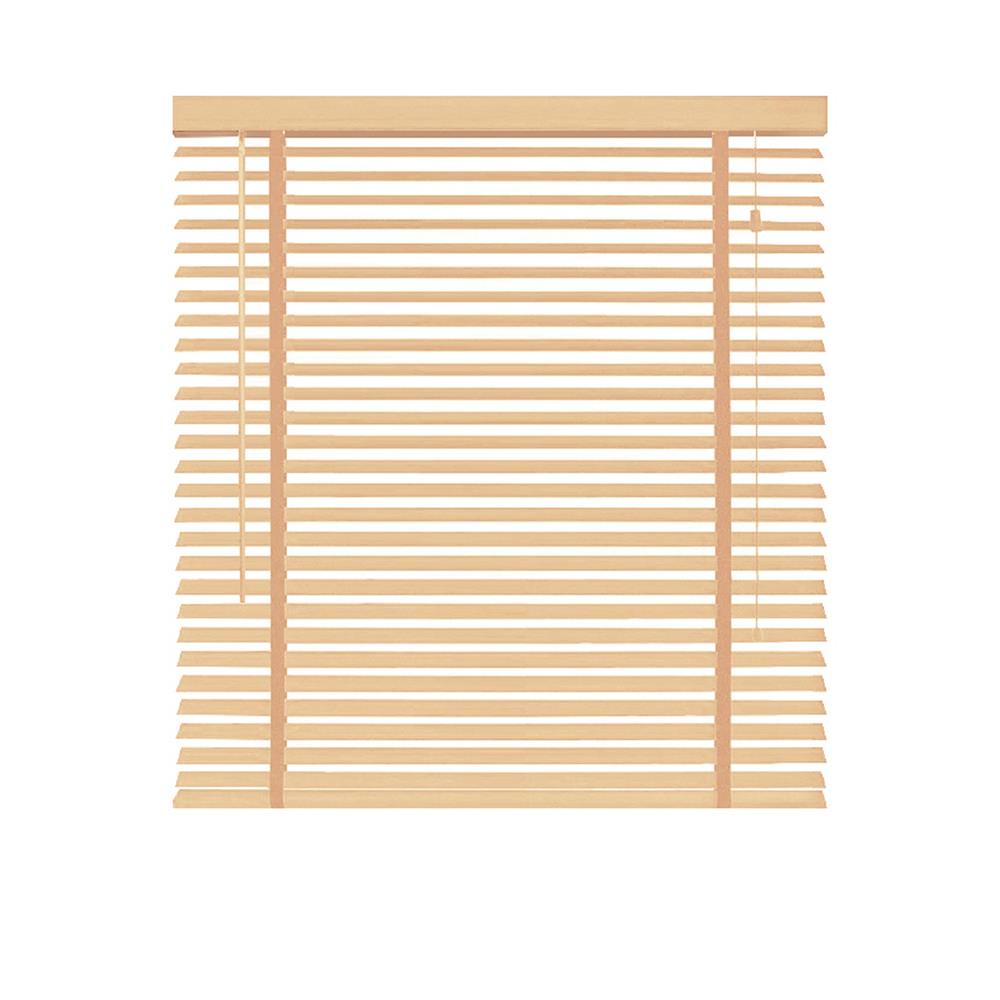 Homebase HLS Rèm/màn cửa cuốn FAUX WOOD bằng nhựa PVC 120X130CM màu be