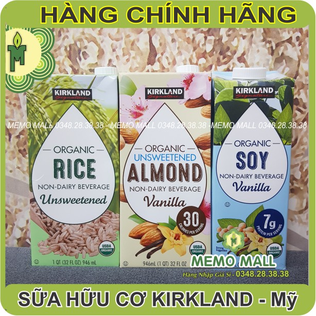 [Mã GROSALEHOT giảm 8% đơn 250K] SỮA HẠNH NHÂN HỮU CƠ KIRKLAND 946ML - HÀNG MỸ | BigBuy360 - bigbuy360.vn