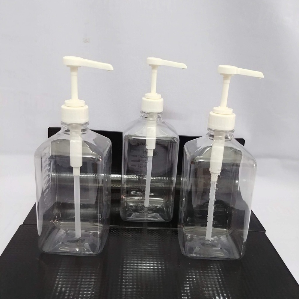 Bình bơm đựng xịt siro đường nhựa - thủy tinh có vòi pump định lượng 10ml 1 lần bơm