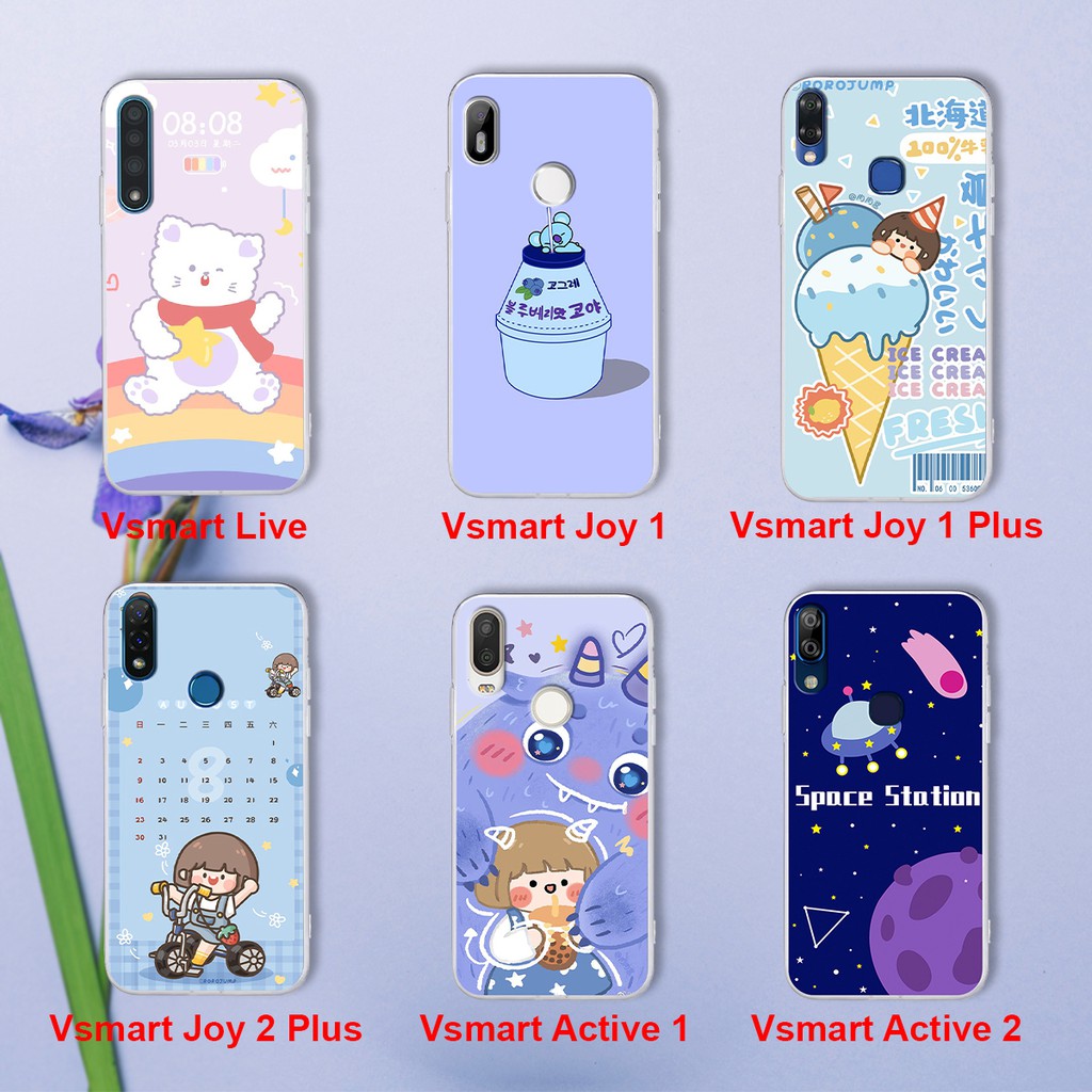 Ốp lưng SIÊU CUTE dành cho Vsmart Live/ Joy 1/ Joy 1 Plus/ Joy 2 Plus/ Active 1/ Active 1 Plus
