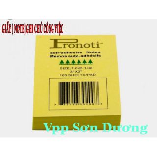 COMBO 06 GIẤY NHỚ(NOTE)GHI CHÚ CÔNG VIỆC CÁC SIZE