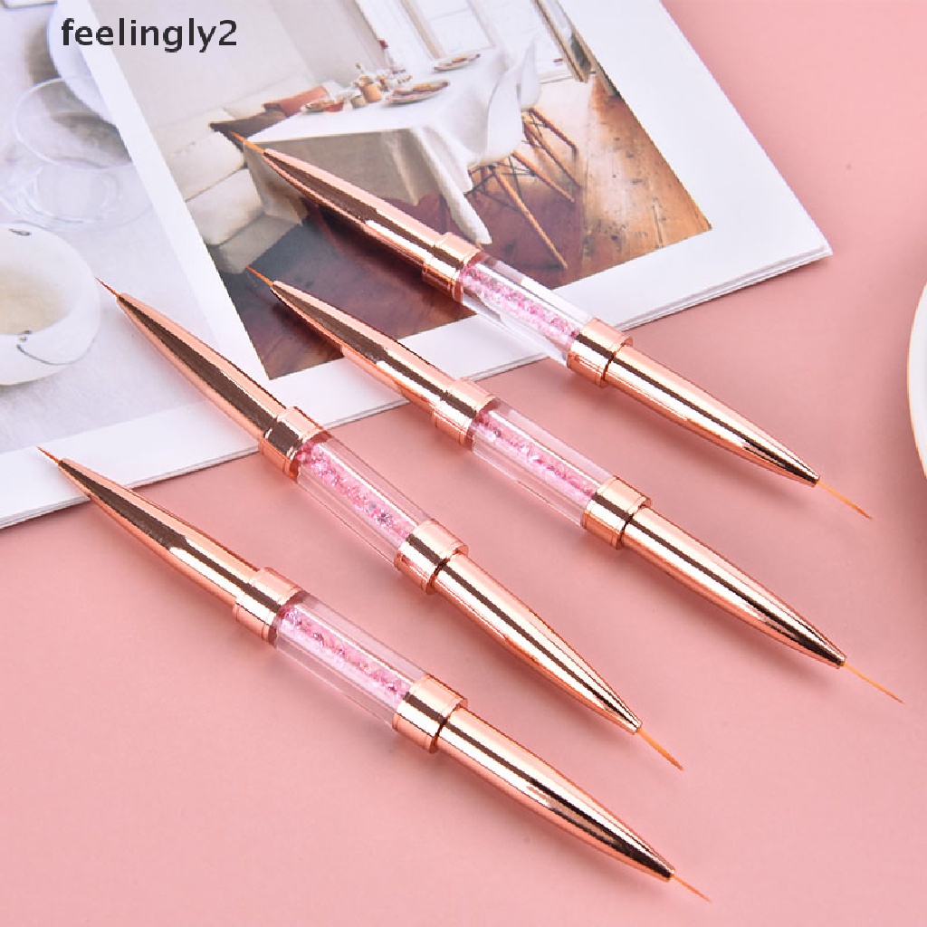 1 Cọ Vẽ Móng Hai Đầu Có Dây Kéo Tiện Dụng