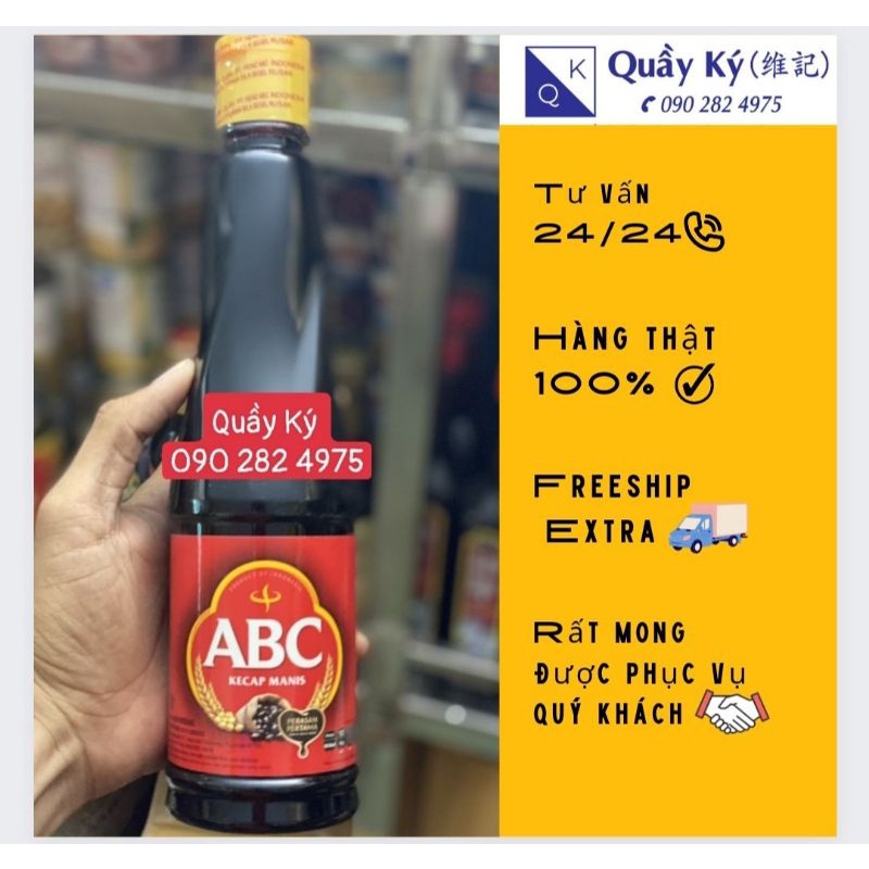 Nước Tương Ngọt ABC Kecap Manis 600ml