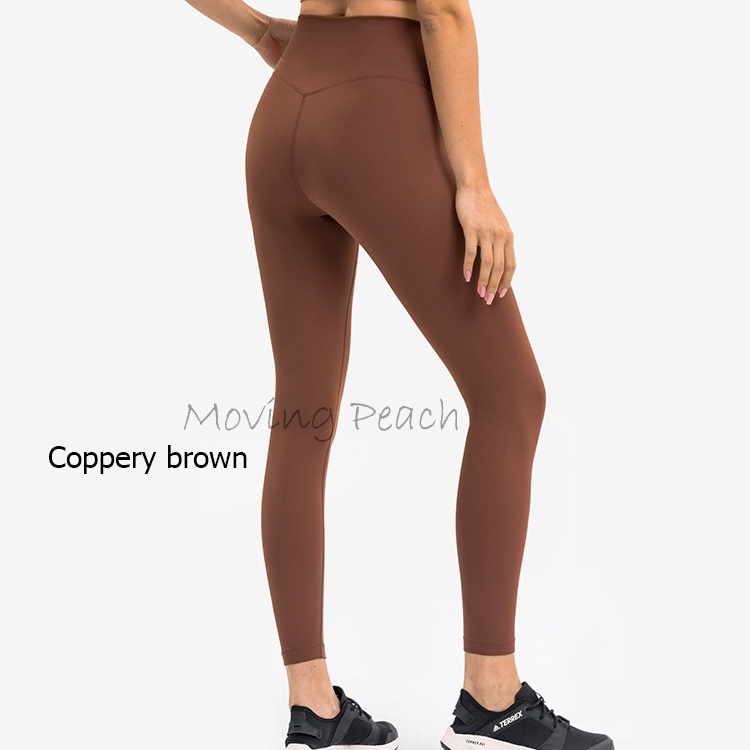 Quần Legging Tập Yoga MOVING PEACH BLH Lưng Cao Thân Thiện Với Da