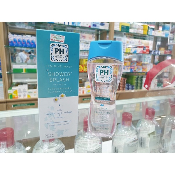 Dung Dịch Vệ Sinh Hoàn Toàn Tự Nhiên PH Care PH Japan Premium Shower Splash Hương Hoa Lily (150ml)