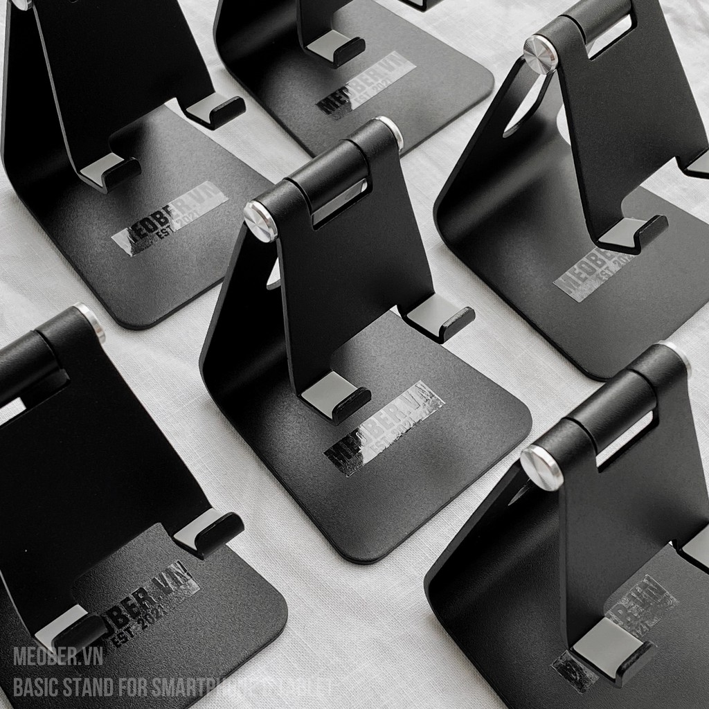 Giá đỡ tản nhiệt iPhone, i pad hợp kim nhôm cao cấp, chắc chắn, tối giản - Basic Stand