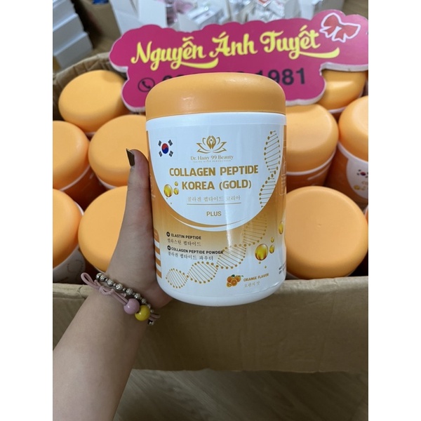 COLLAGEN THUỶ PHÂN VI CÁ THE PEPTID KOREA GOLD HÀN QUỐC CHÍNH HÃNG ĐẸP DA TRẺ HOÁ CƠ THỂ