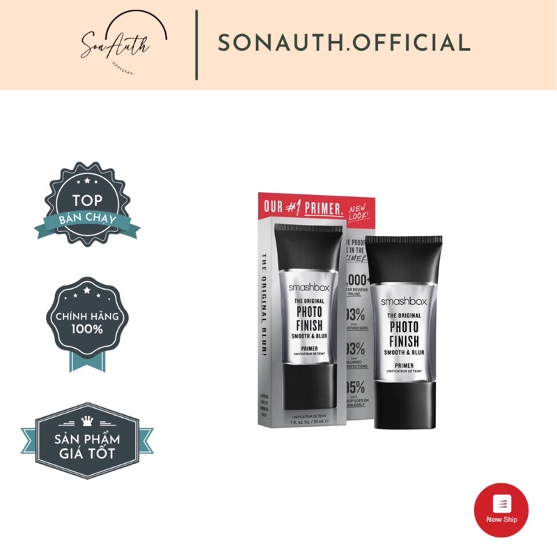 Kem lót Smashbox The Original Photo Finish Smooth &amp; Blur Primer