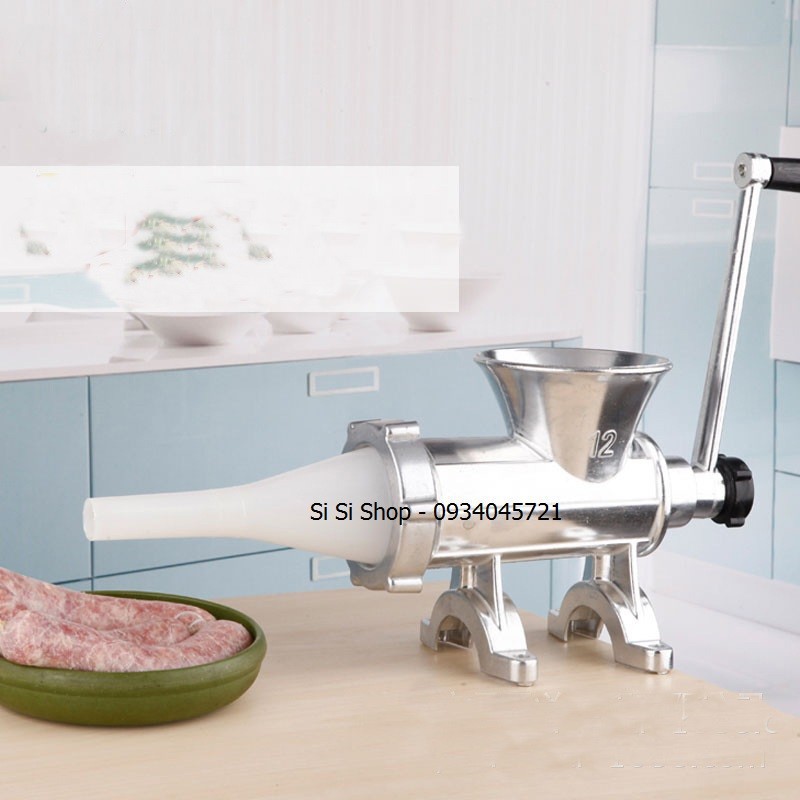 Máy xay, nhồi xúc xích lạp xưởng cỡ lớn số 12