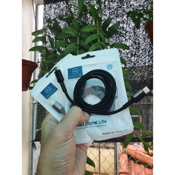 Cáp sạc nhanh C To C Kuulaa