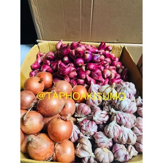 Hành tây hành tím tỏi cô đơn tỏi hà nội 200gram