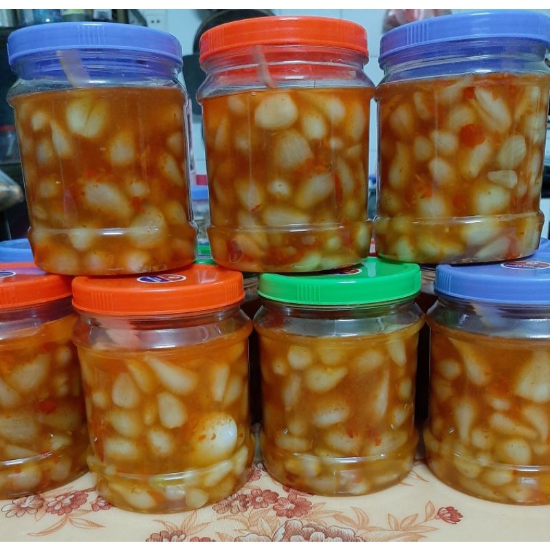 Củ kiệu muối chua ngọt nhà làm ( lọ 600gr)