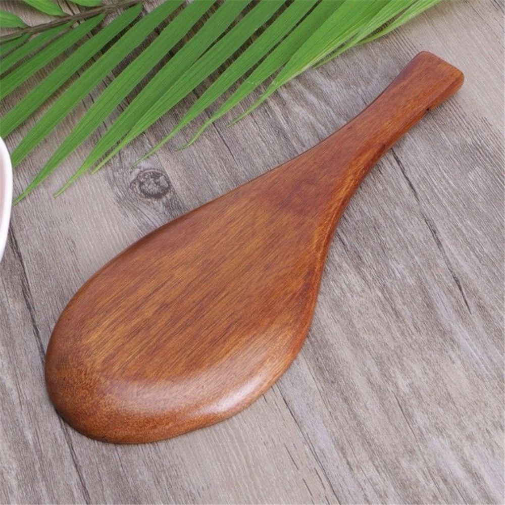 Epoch Muỗng Múc Cơm Bằng Gỗ Tre Không Độc Hại Hình Cá Sáng Tạo