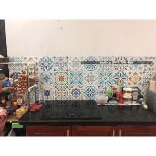 D50 decal gạch bông vintage siêu khuyến mãi ( kèm ảnh thật)