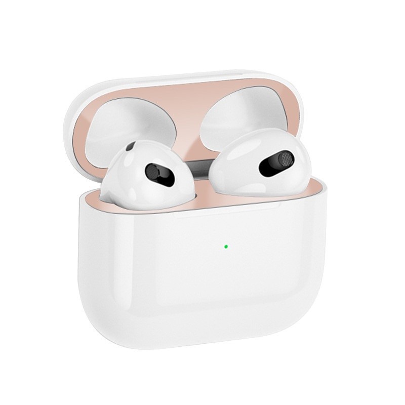 Miếng Dán Chống Bụi Kim Loại Dành Cho Airpods 3- Hàng chính Hãng