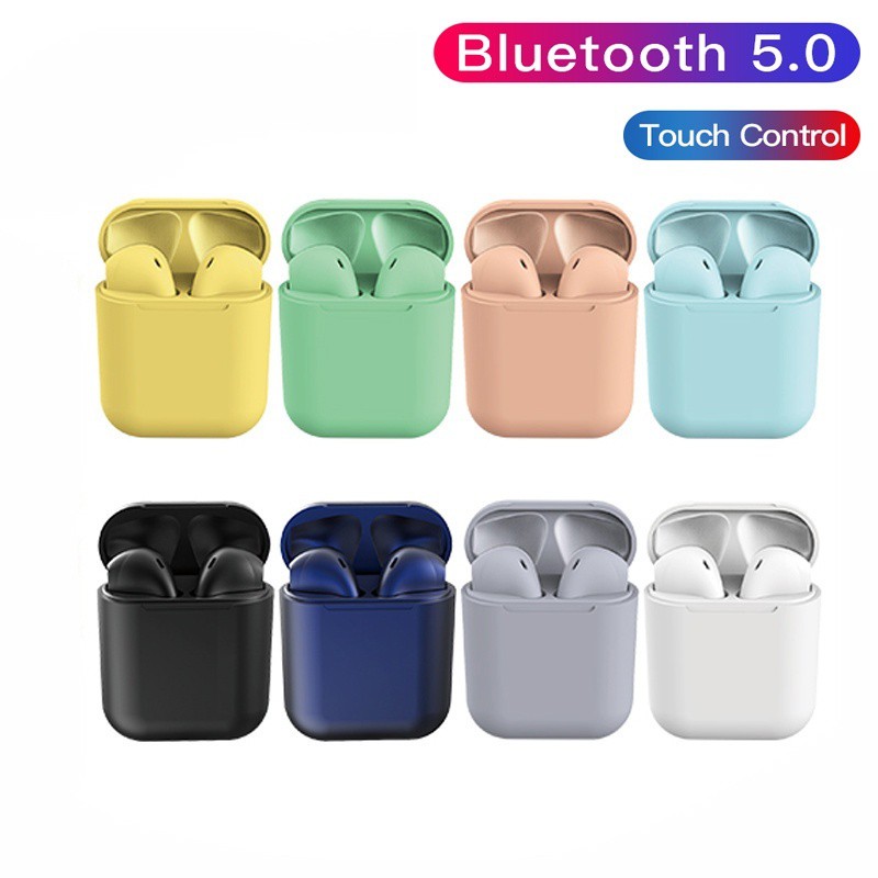 Wireless Tws Earphone Inpods 12 Touch Control Earbuds with Mic Charging Box for