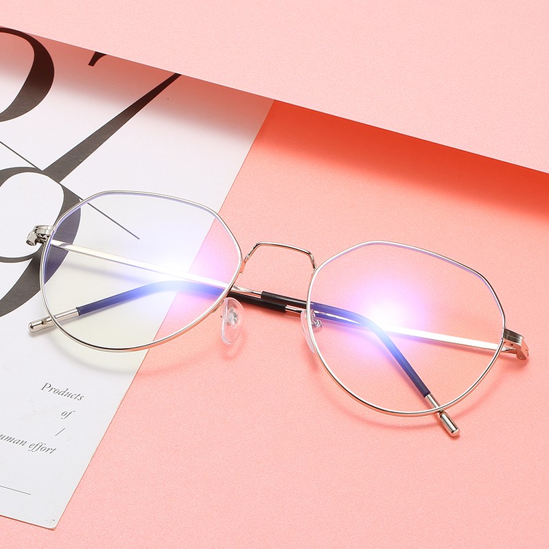 Mắt kính gọng nhựa chống ánh sáng xanh thời trang cho nữ