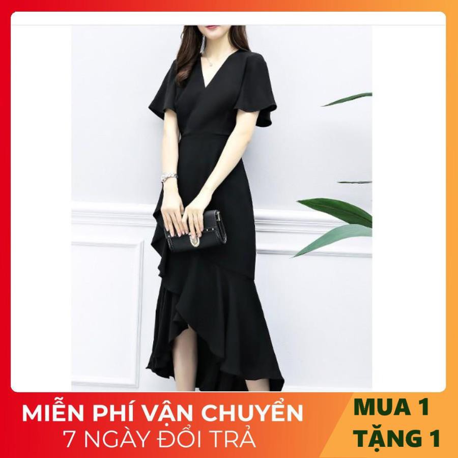 HÀNG CAO CẤP - Đầm ôm đuôi cá sang trọng và nữ tính, dự tiệc, dạo phố, công sở - 0SLP-07