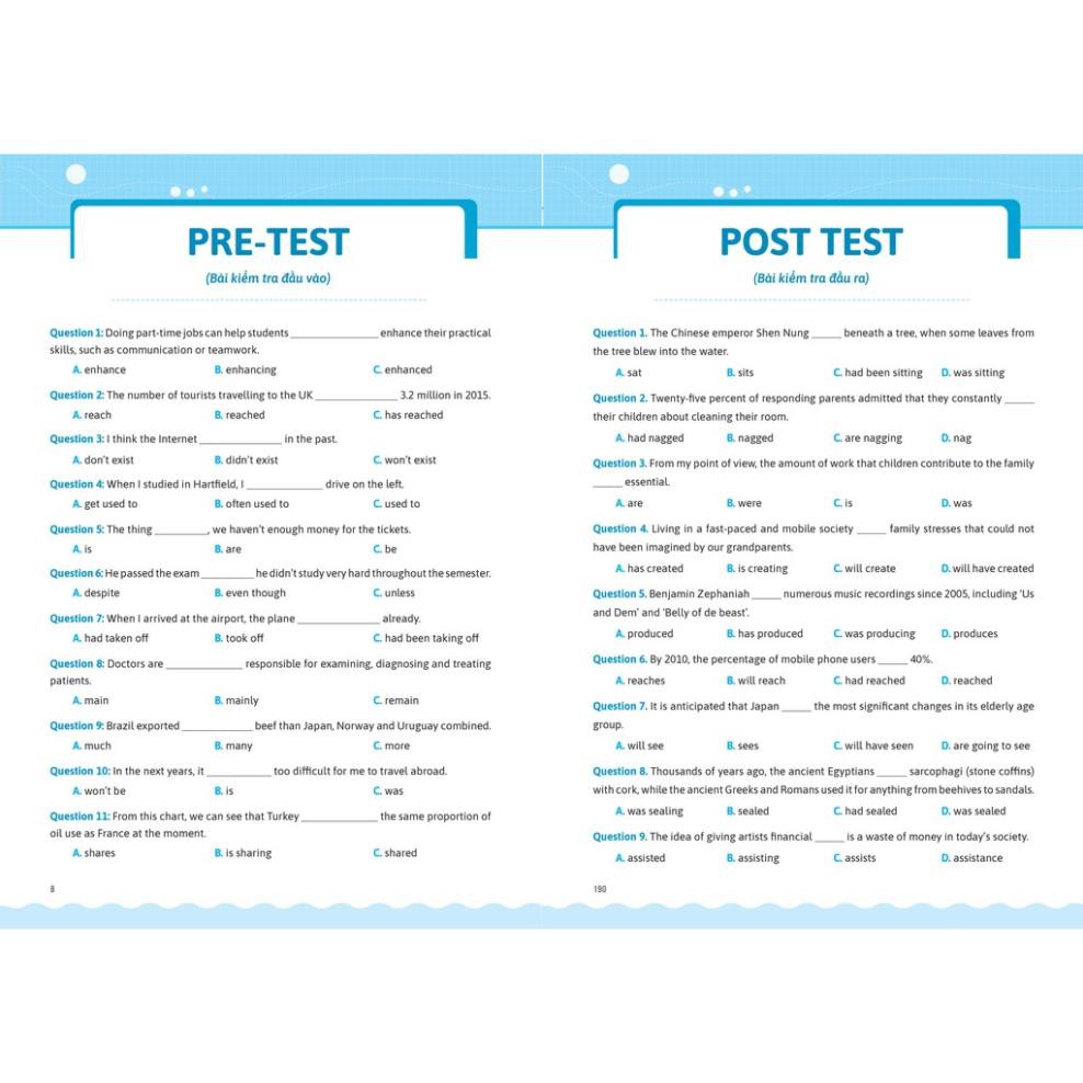 Sách IELTS KEY GRAMMAR – Trọng tâm ngữ pháp trong bài thi IELTS